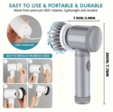 מכשיר קירצוף חשמלי עם 9 ראשי קירצוף